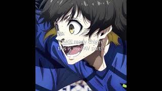 Omg bachira- #fypシ #bluelock #anime #edit #bachirameguru