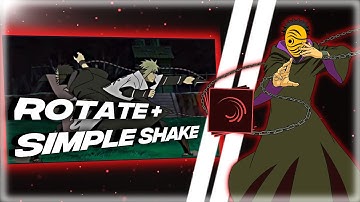 Xenoz Rotate And Simple Shake Tutorial | Alight Motion