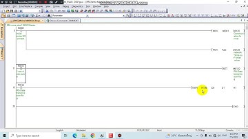 Display 7-Segment [Modbus RTU/RS-485] By FX3U Board.