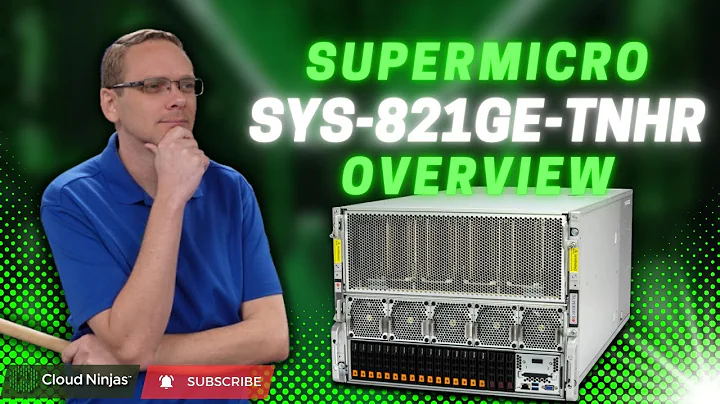Supermicro SYS-821GE-TNHR GPU Server Overview: 8 × NVIDIA HGX H100/H200 | Xeon 8570, 2TB DDR5, NVMe