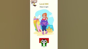 inavb DOP 2 Level 1081 Make It Right | Delete One Part Gameplay Solution #shorts #DOP2