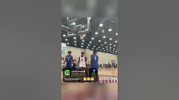 Bryce James is too smooth 🔥