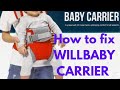 How to fix will baby carrier( a detailed video)#baby #babycarrier #babyessentials #babyshop #tips