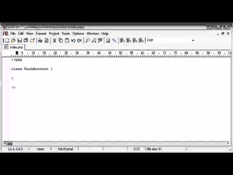 Beginner PHP Tutorial   190   Classes, Properties, and Methods