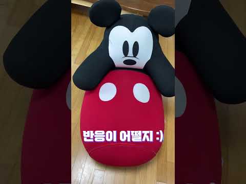 미키 덕후 엄마 앞에 대형 <strong>미키마우스</strong> 쇼파가 나타난다면?