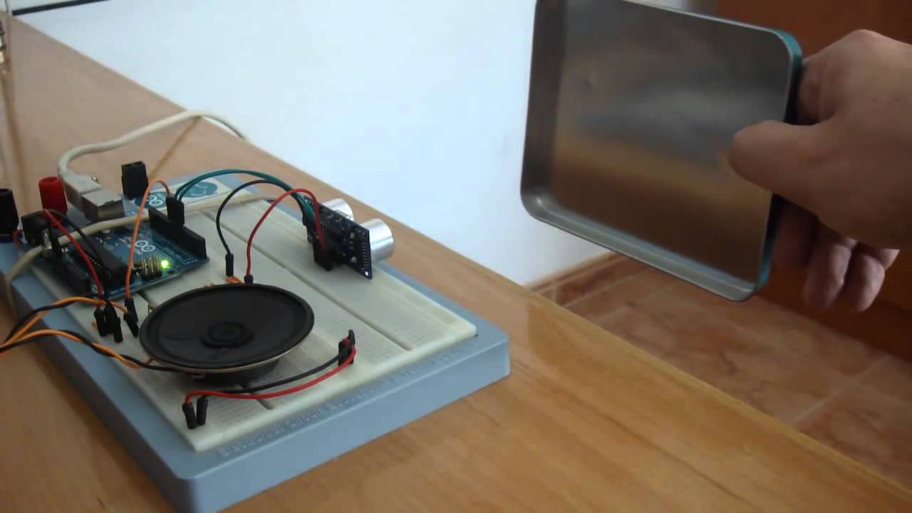 Arduino project parking sensor ultrasonic hc sr04 youtube