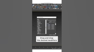 3dsmax modifier sets tutorial