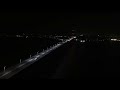 Humber Bridge Nightfall - Aerial Drone Footage