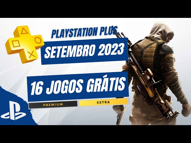 OFICIAL!! NOVOS JOGOS DA PS PLUS EXTRA/DELUXE SETEMBRO SÃO REVELADOS e NOVA  ATUALIZAÇÃO DO PS5 / PS4 