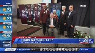 Lowry Mays dies at 87 Details