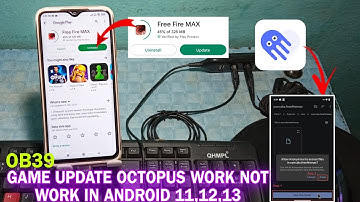 Free Fire Max OB39 Update || Octopus Game Work Not Working  || Android 11,12,13 Devices New Video