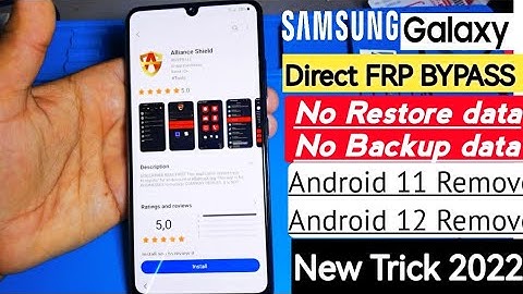 All SAMSUNG Frp Bypass 2022 Android 11/12 | Samsung Frp NO Need Backup Fix-NO Restore data New Trick