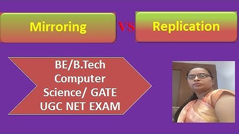 Difference between mirroring and duplication#mirroring#DBMS#replication@techgurukul4545