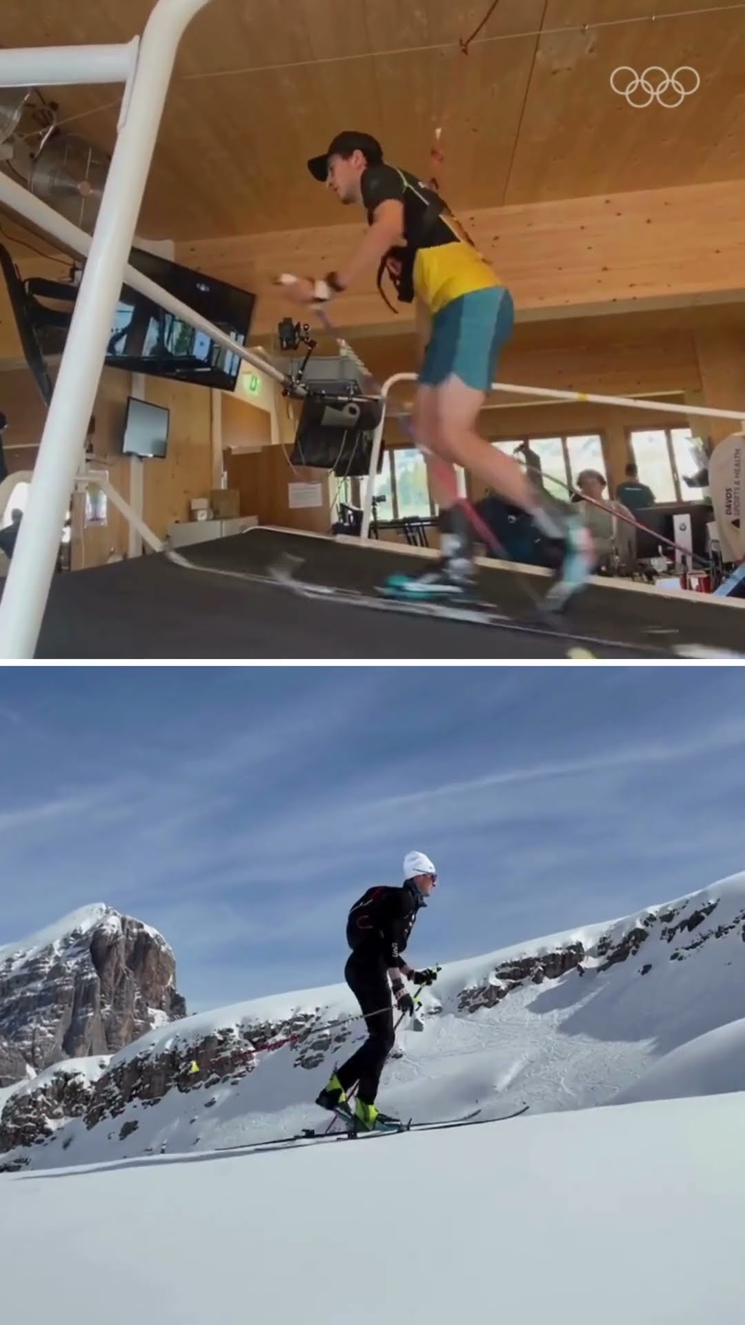 From the treadmill to the mountain! ⛷️