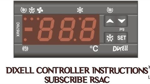 Dixell Emerson Controller Settings - Dixell Controller Programming Manual