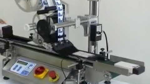 ELF 20 Tabletop Top Labeling Machine - Pack Leader Machinery