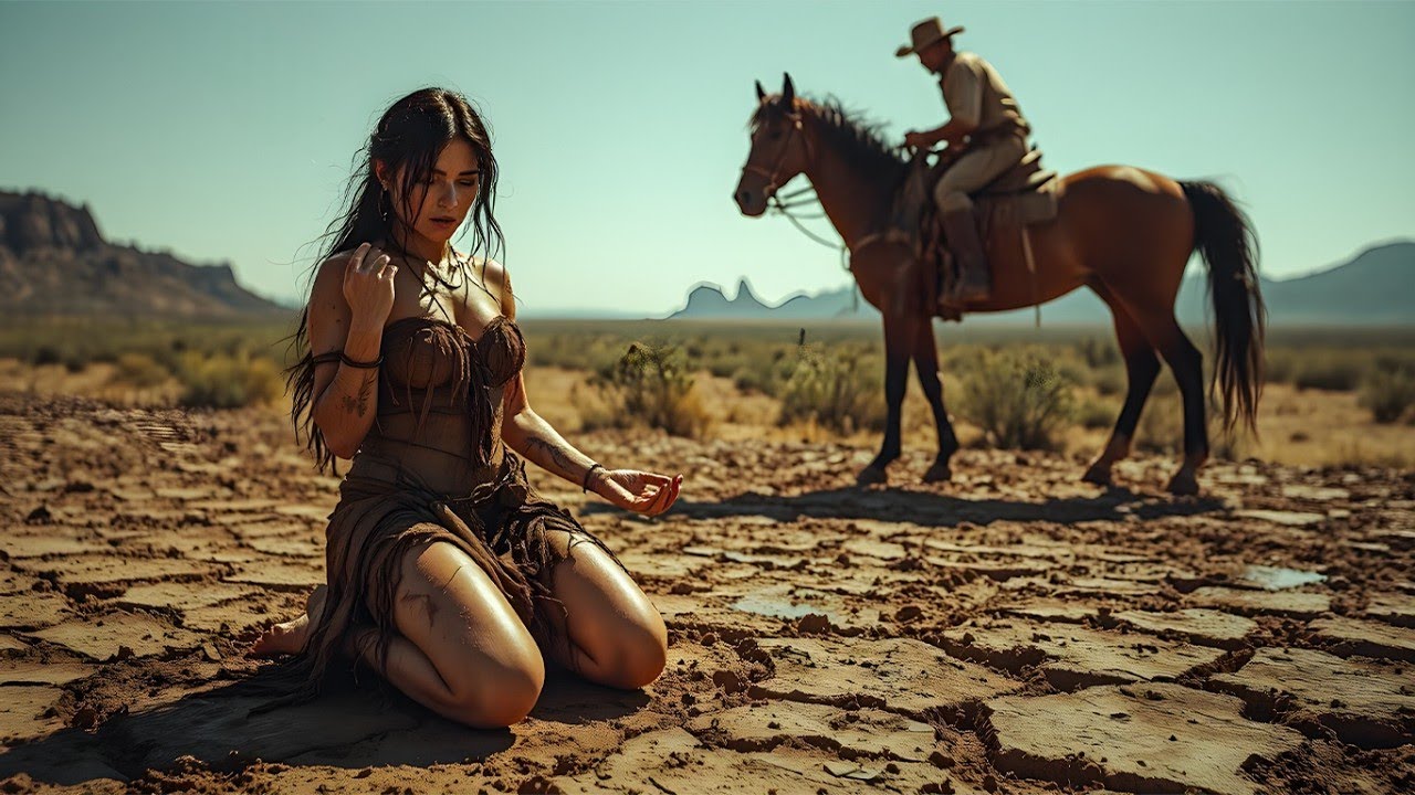 Ne tire pas, cow-boy ! Laisse-moi vivre, et je te donnerai une famille », murmura la femme apache !