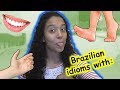 Idioms with body parts in Brazilian Portuguese