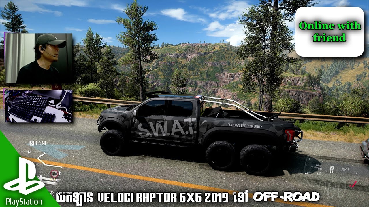 OFF ROAD WITH [VELOCI RAPTOR 6X6 2019] Online with friend .Forza Horizon 5 Premium Edition.