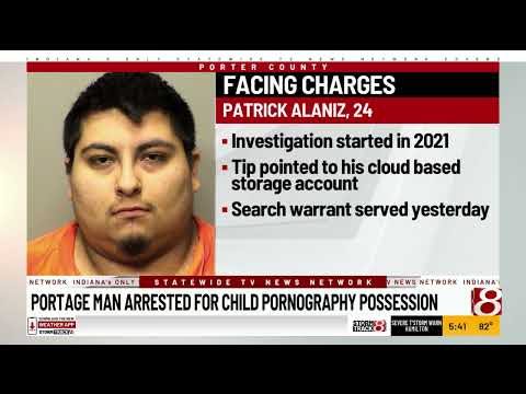 Portage Man Arrested For Child Pornography Possession