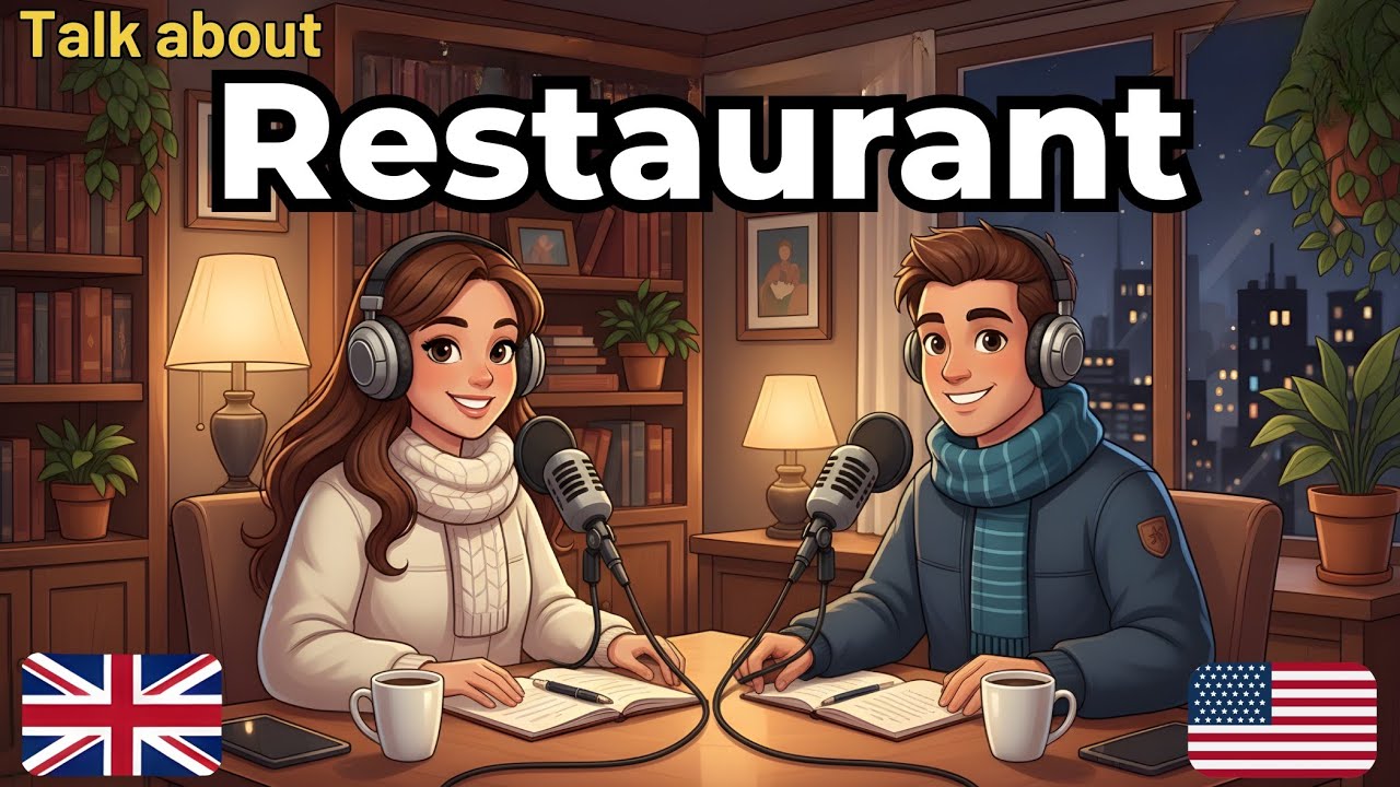 How to Speak Confidently at a Restaurant in English | Real English Conversation Practice