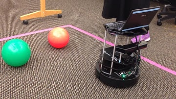 Turtlebot Localization With Two Landmark(Green and Red Buoy)