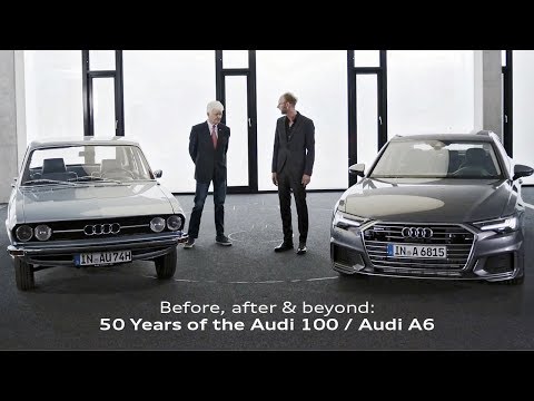 Before, after and beyond: 50 Years of the Audi 100 / Audi A6