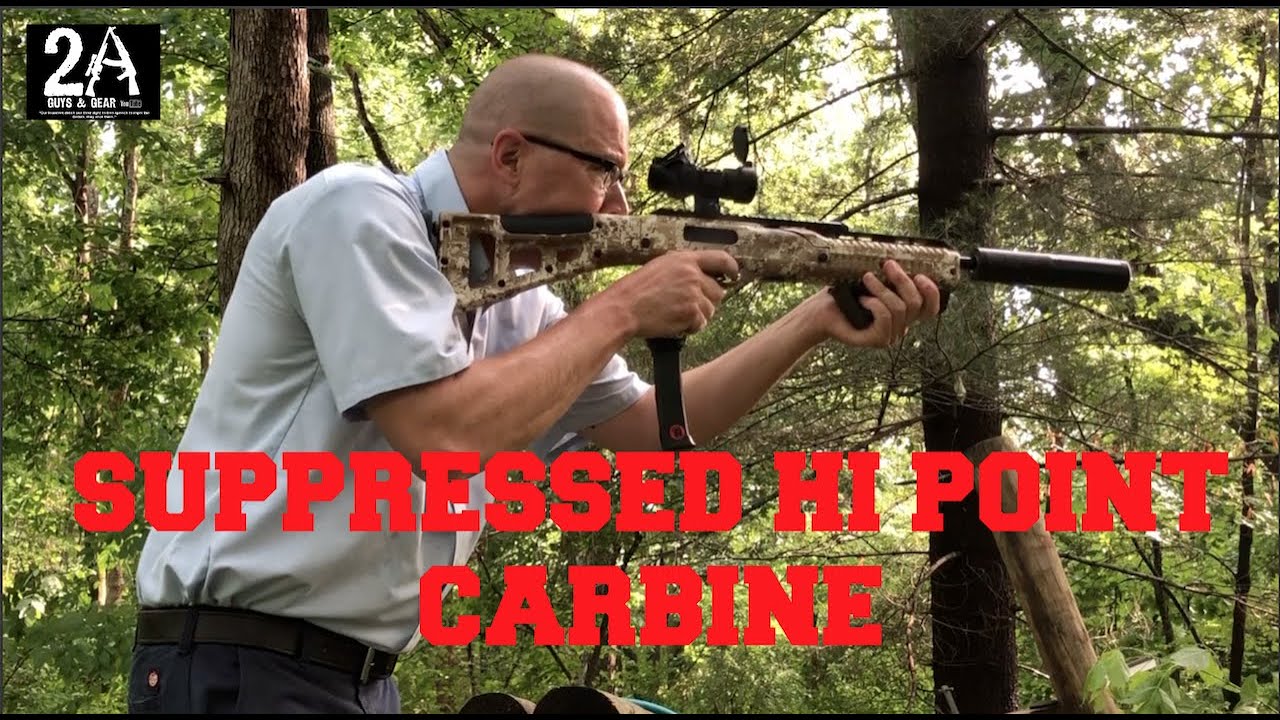 How to thread your 9mm Hi Point Carbine barrel for a suppressor - YouTube