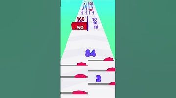 Number Merge Master Run 3D Gameplay Funny satisfying #games #mergenumberblock #numbersgame