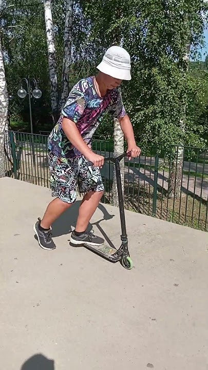 Наконец-то #самокат #automobile #брай #skate #клин #scootering #трюки # ...