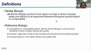 Biosimilar and India Regulations
