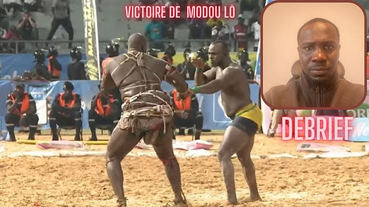 🛑Direct - Debrief Victoire de Modou Lô sur Ama Baldé à l'Arène Nationale
