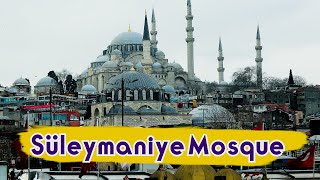 Aerial photography  Süleymaniye Mosque | Istanbul, Turkey Attractions