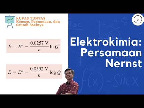 Video: Adakah persamaan Nernst pada peperiksaan kimia AP?