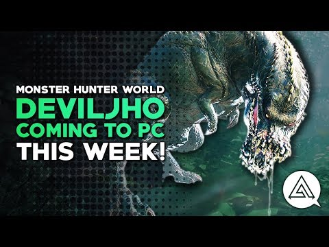 Vídeo: O Poderoso Deviljho Do Monster Hunter World Chega Ao PC Amanhã