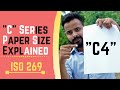 "C" Series Paper Size Explained | International Standard ISO 269