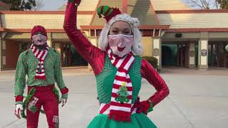 Breakdancing Elves At Six Flags Great Adventure