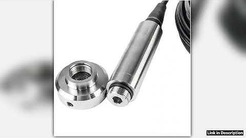 Anti clogged Level Sensor 420mA RS485 output Liquid Level Transmitter for Sediment sewage treatment