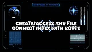 How to Create and Access a .env File in Node.js | Setup Route and App.js Connection | CSE Examine