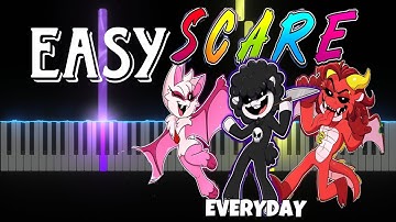 Scare Everyday! (Nightmare Critters Theme Song) Poppy Playtime: Chapter 4 (Piano Tutorial)