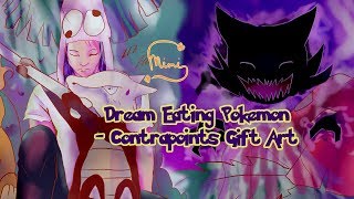 Mimis Speed Coloring: Dream Eating Pokemon Contrapoints GIFT ARTSU