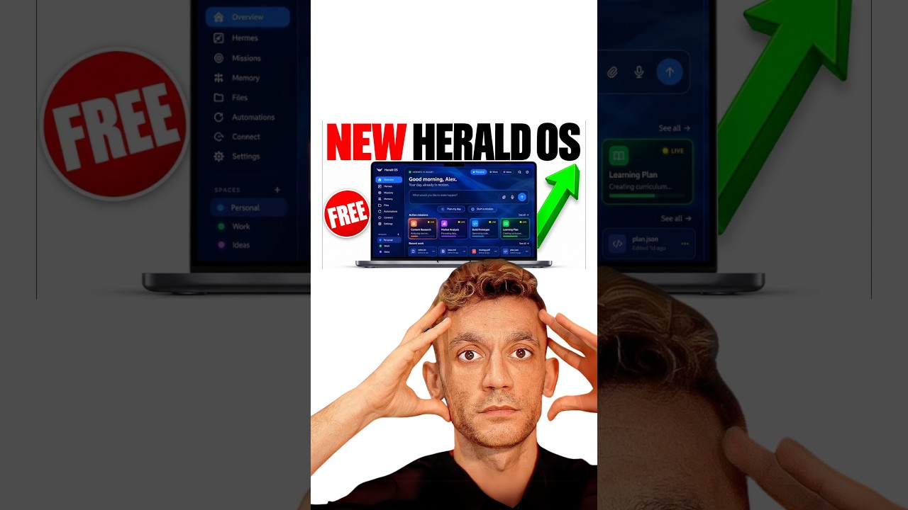 Herald OS DESTROYS Hermes Agent Desktop?