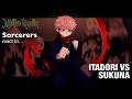 JJK Sorcerers react to Itadori VS Sukuna《1/?》(MY AU) || Jujutsu kaisen || Gacha React