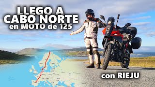 ✅ Llego a CABO NORTE de viaje en MOTO de 125cc con la RIEJU Aventura 125cc y ¡COMIENZA OTRO VIAJE!