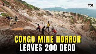DR Congo mine collapse: Deadly Landslide Triggers Massive Mine Collapse in Eastern Congo, 200 Dead