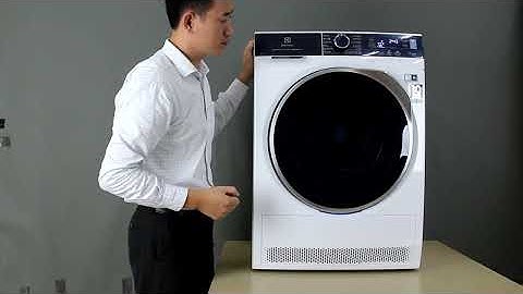 Hướng dẫn sử dụng máy sấy Electrolux UltimateCare 300