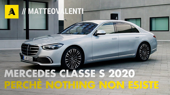 Nuova Mercedes CLASSE S 2020 | E' davvero l'auto più avanzata al mondo?