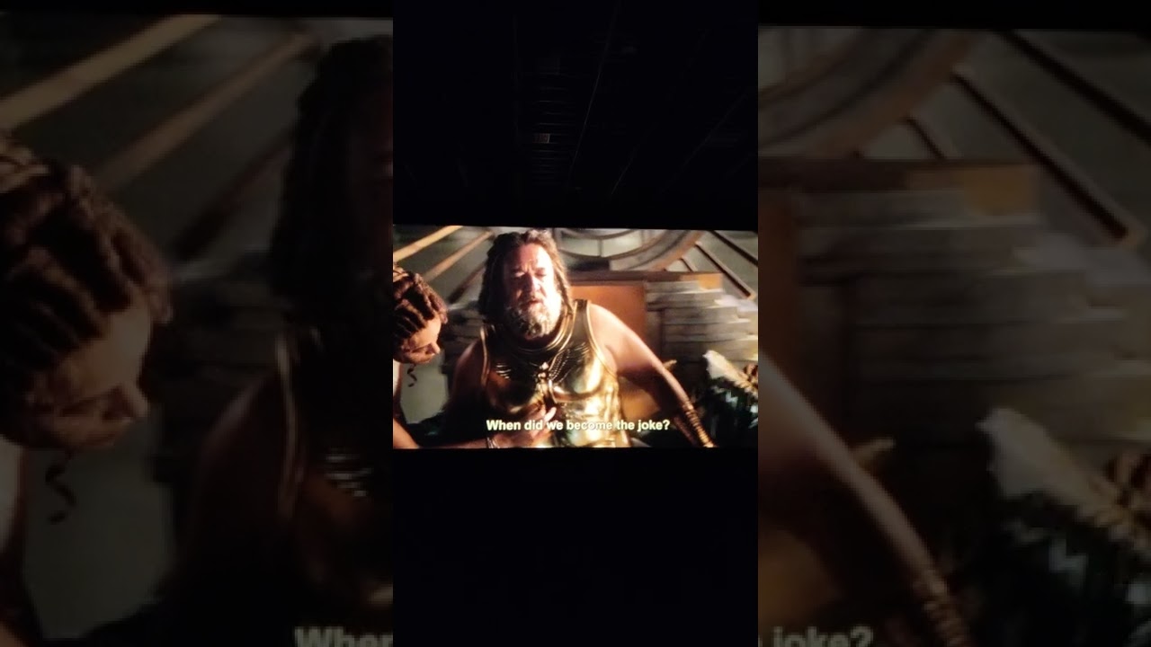 thor love and thunder post credit scene theatre reaction