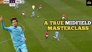 Analysing David silva's brilliance in this iconic derby | Man united 1 - Man City 6 (2011) |