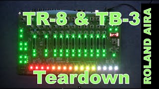 MF#19 Roland AIRA TR-8 and TB-3 take a LOOK INSIDE